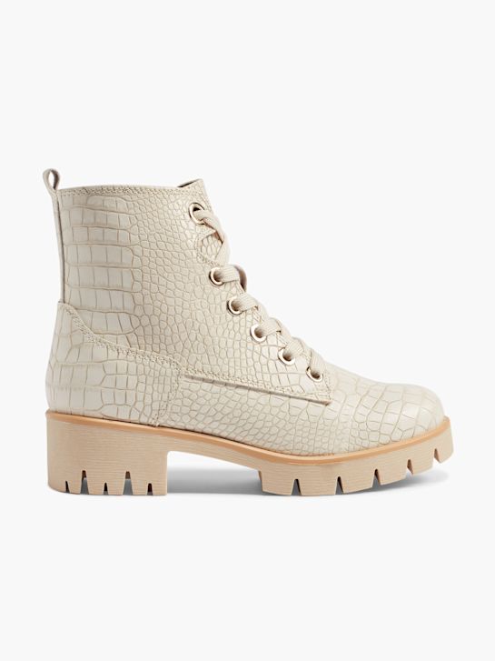 Catwalk Snørestøvle Beige 4083 1
