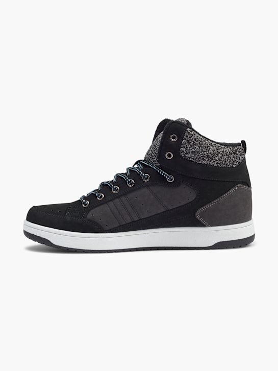 Vty Hoher Sneaker Schwarz 5909 2