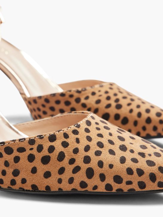 Catwalk Pump med spænde Brun 2280 5