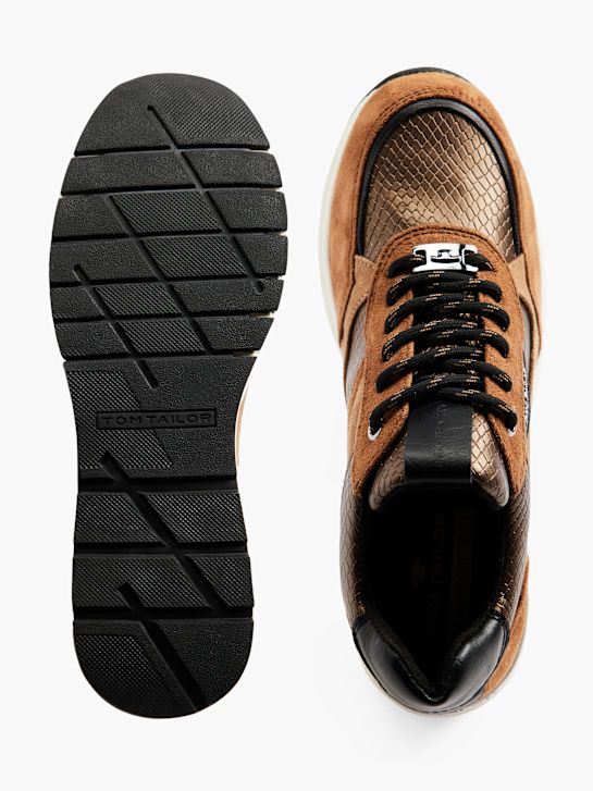 TOM TAILOR Chaussures basses Marron 172689 3
