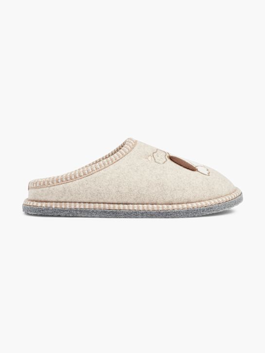 Casa mia Zapatilla de casa Beige 3197 1