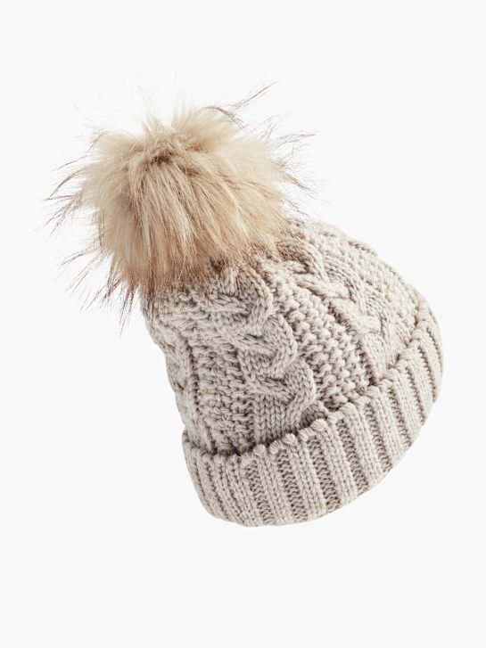DEICHMANN Strickmütze Beige 23707 3