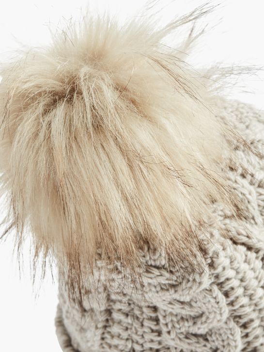 DEICHMANN Strickmütze Beige 23707 4