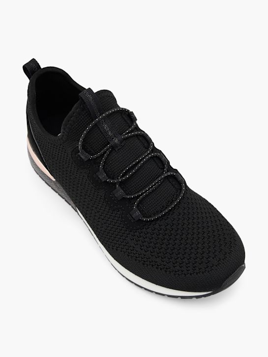 Venice Slip on fekete 6847 2
