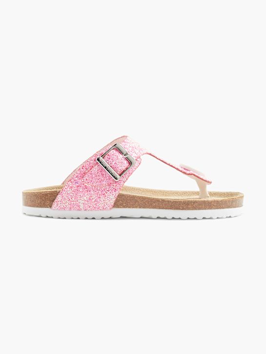 TOM TAILOR Sandal med tå-split Pink 32385 1