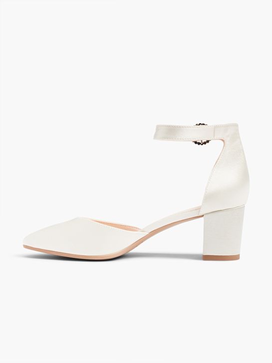 Catwalk Tacones con hebilla Blanco 40393 2