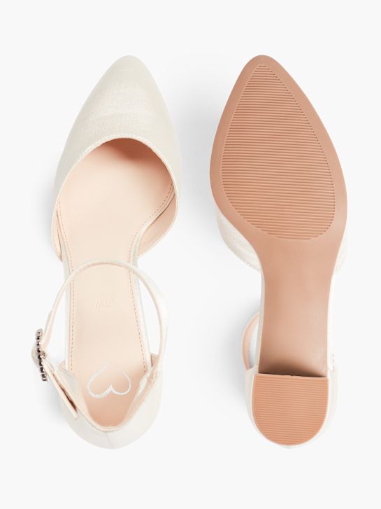 Catwalk Tacones con hebilla Blanco 40393 3