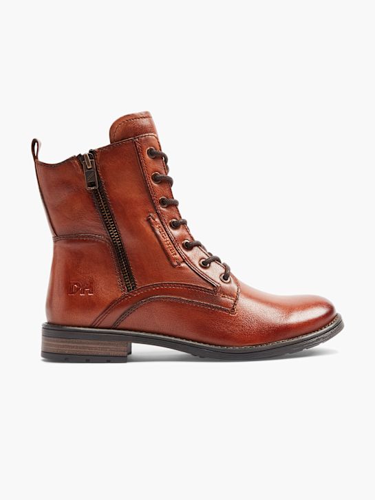 DANIEL HECHTER Bottines à lacets Cognac 172701 1
