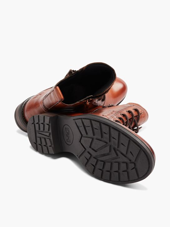 DANIEL HECHTER Bottines à lacets Cognac 172701 3
