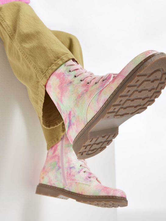 Graceland Snørestøvle Pink 17800 4