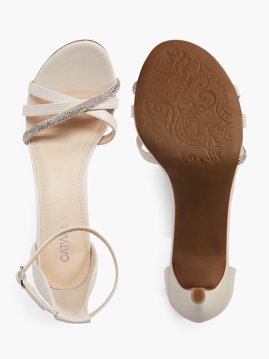 Catwalk Högklackad sandal Beige 5953 3