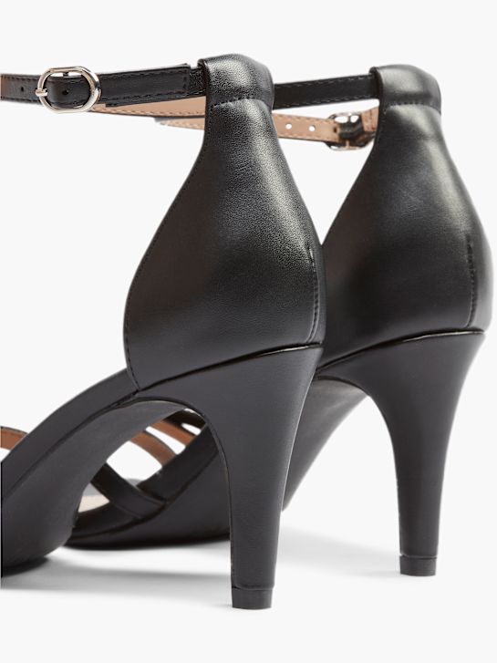Catwalk Aukštakulnės basutės Juoda 7790 4