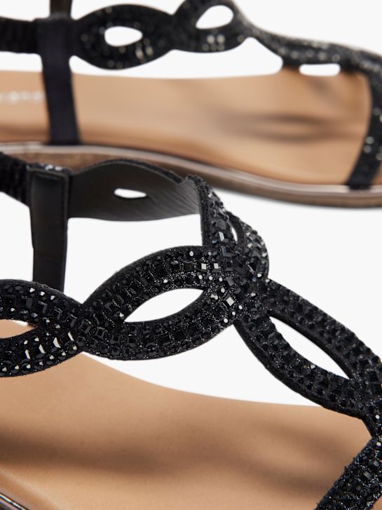 Graceland Sandal Sort 5962 5