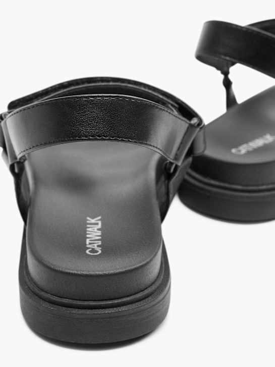 Catwalk Sandale Črna 10372 5