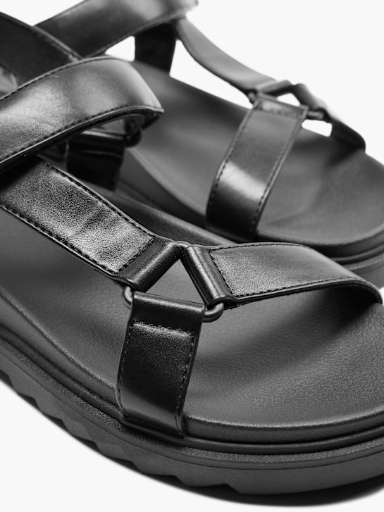 Catwalk Sandale Schwarz 10372 6
