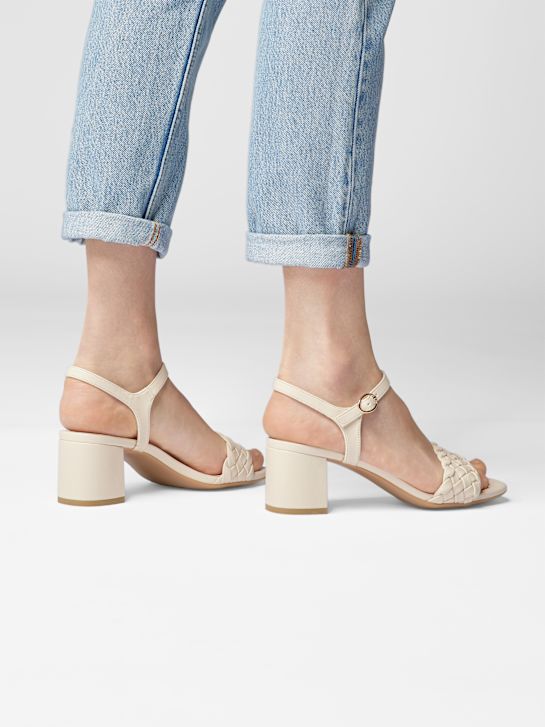 Catwalk Sandalo con tacco Beige 4145 7