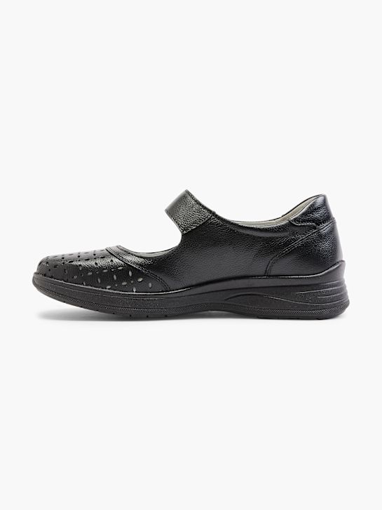 Medicus Halbschuh Schwarz 36861 2