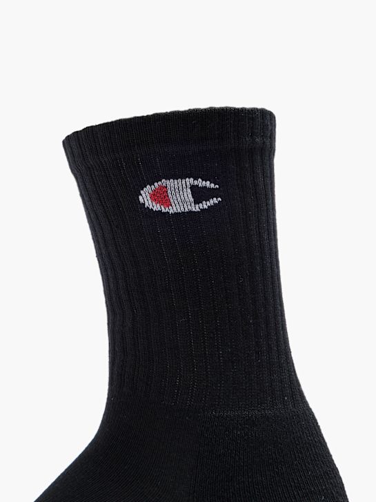 Champion Chaussettes Noir 33080 4