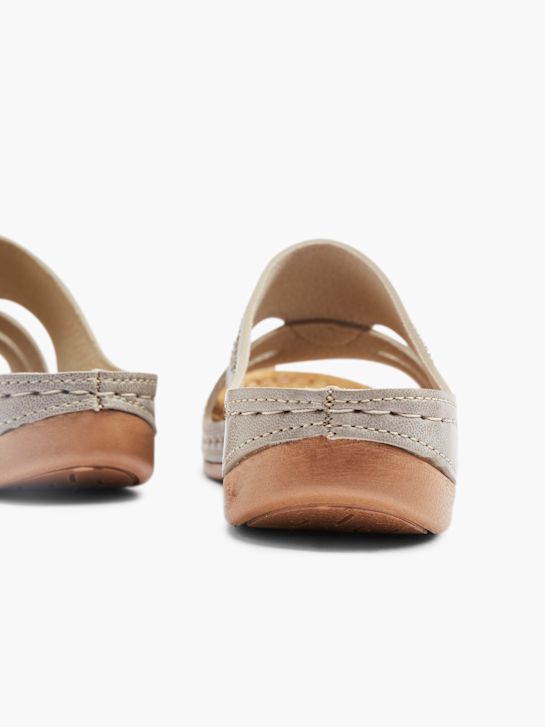 Easy Street Sandalia acolchada Taupe 17399 4