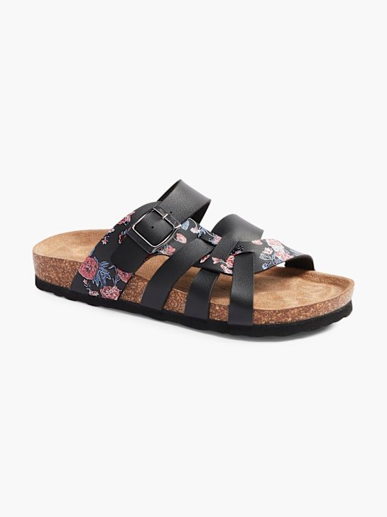 Björndal Sandalia acolchada Negro 53215 6