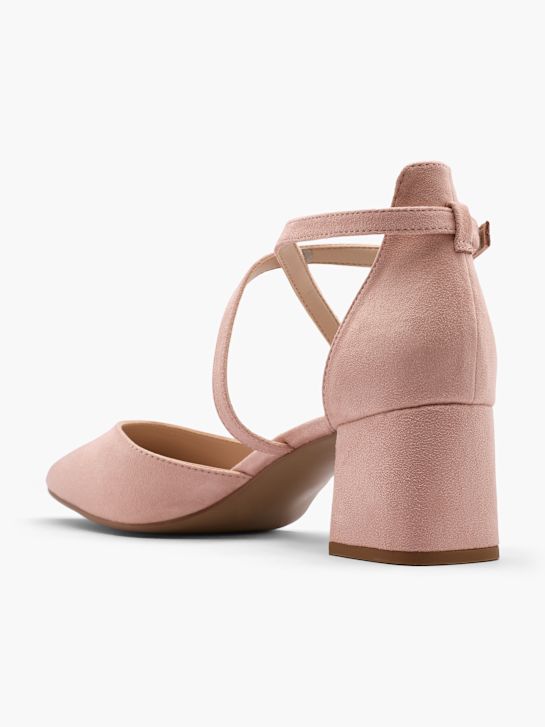 Graceland Tacones con hebilla Rosa 4160 5