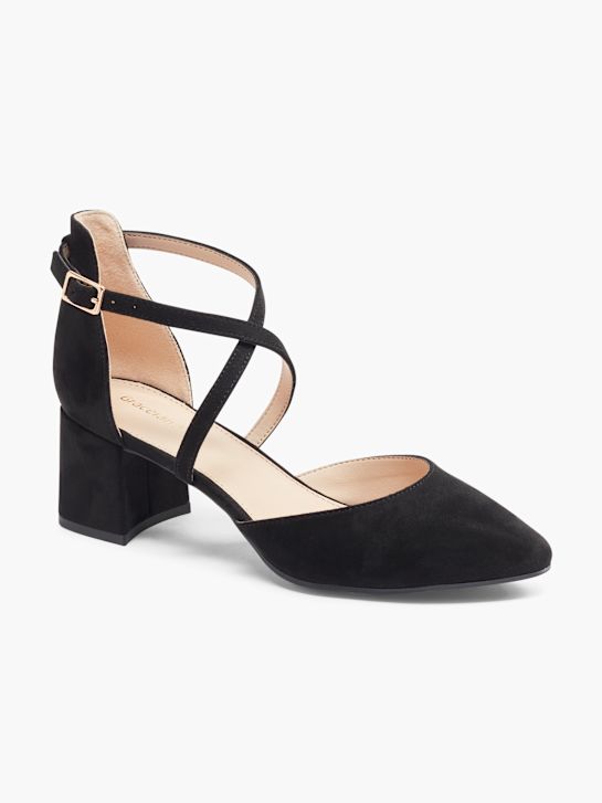 Graceland Lodičky s řemínkem Černá 4161 6