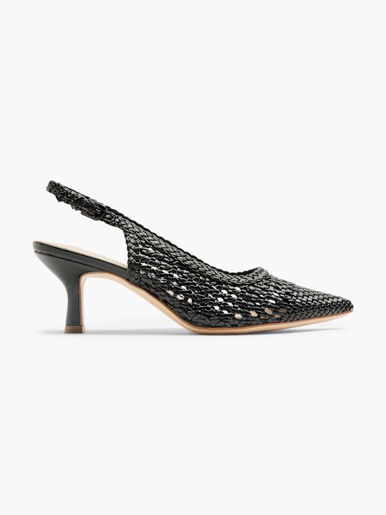 Catwalk Slingback salonke Crna 20233 1