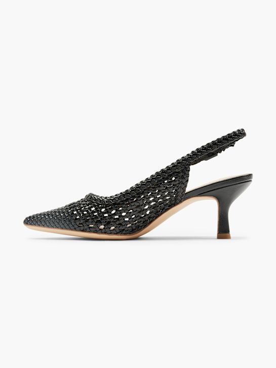 Catwalk Décolleté con cinturino Nero 20233 2