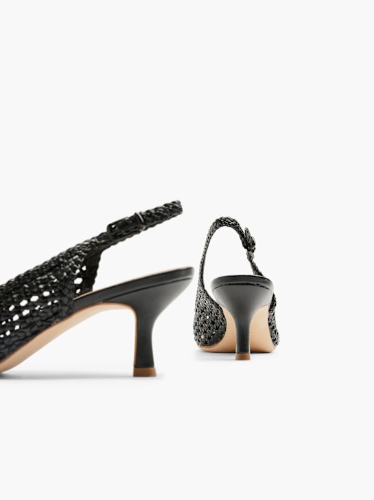Catwalk Décolleté con cinturino Nero 20233 4