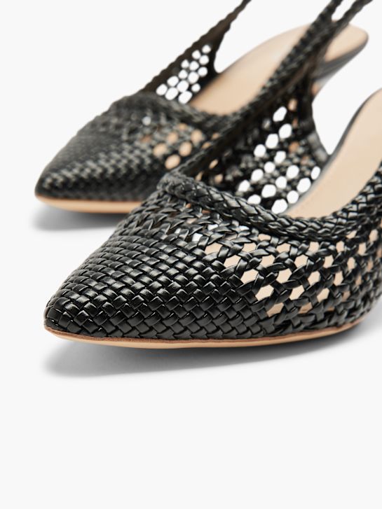 Catwalk Décolleté con cinturino Nero 20233 5