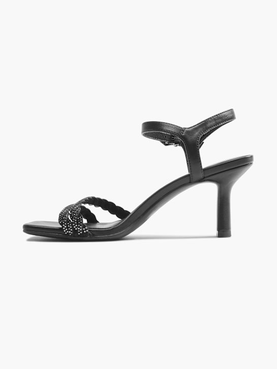 Catwalk Sandalo con tacco Nero 57305 7