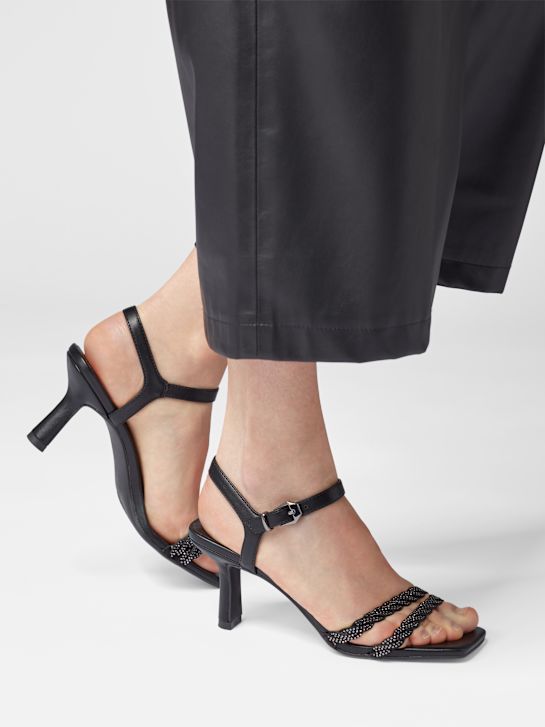 Catwalk Sandalo con tacco Nero 57305 6