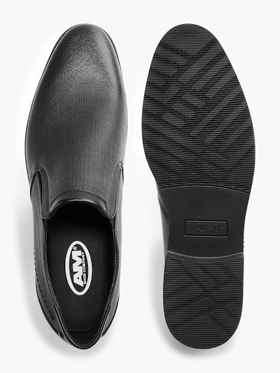 AM SHOE Společenská obuv Černá 5109 3