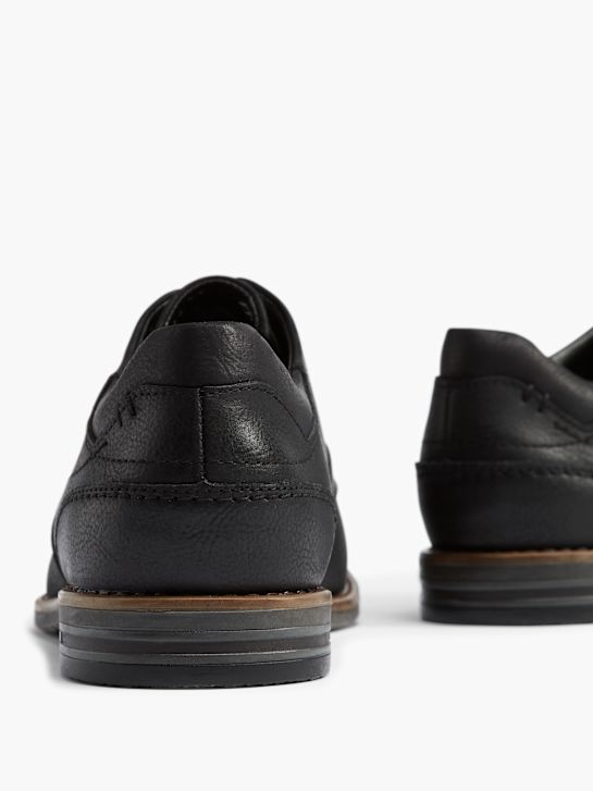 AM SHOE Společenská obuv Černá 691 4