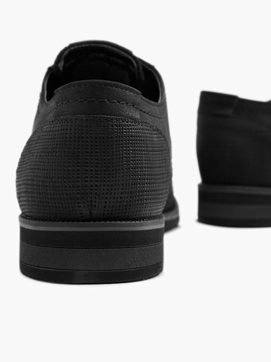 AM SHOE Společenská obuv Černá 5113 4