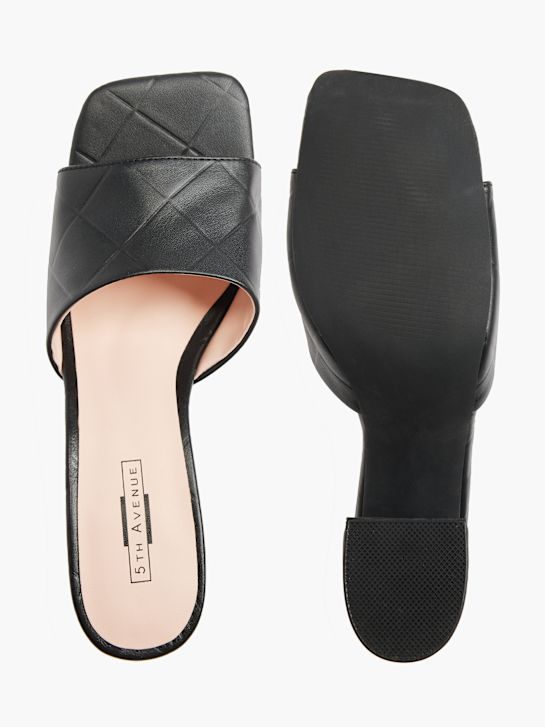 5th Avenue Slip in sandal Sort 2335 3