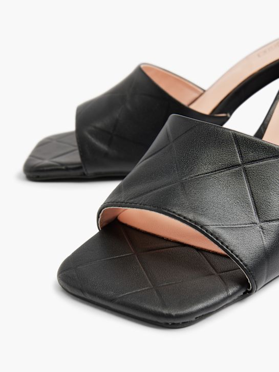 5th Avenue Slip in sandal Sort 2335 5