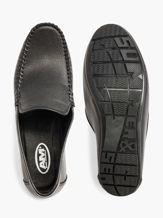 AM SHOE Businessschuh Schwarz 30654 3