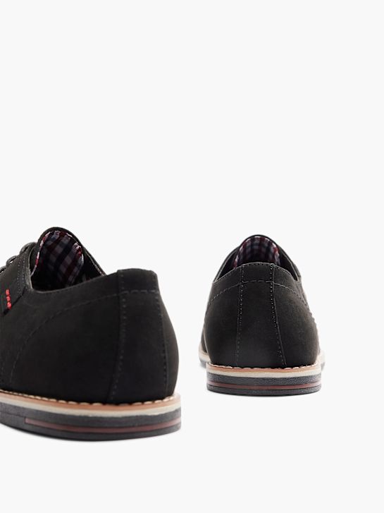 AM SHOE Alkalmi cipő fekete 48934 4