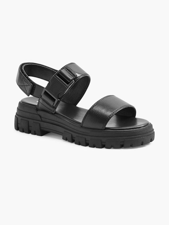 Graceland Sandal Sort 4183 6