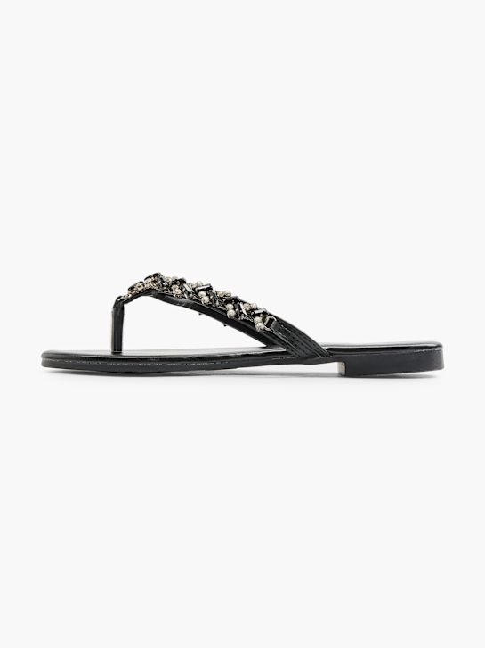 Graceland Chinelo separador de dedos Preto 705 2