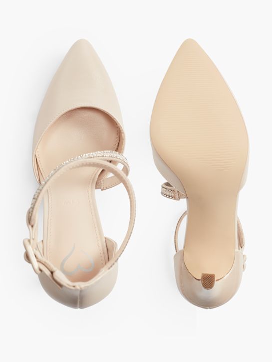 Catwalk Escarpins à boucle Beige 5996 4