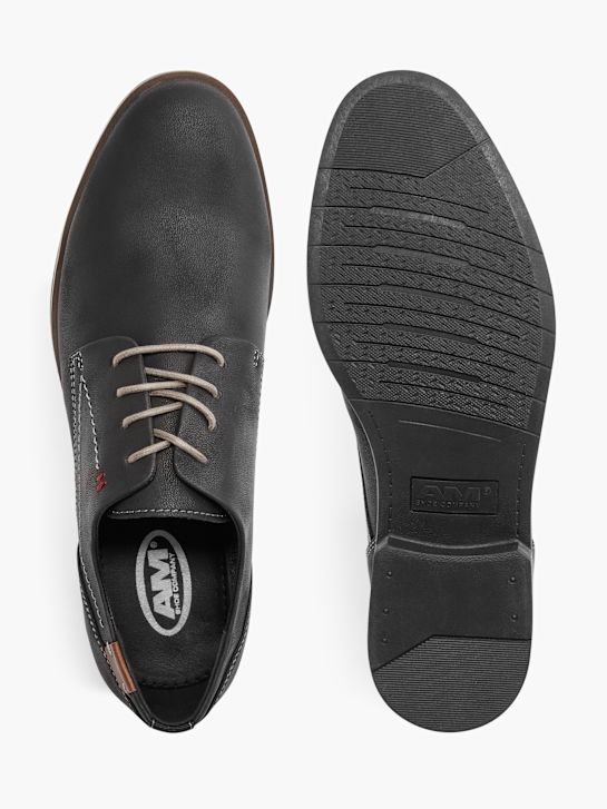 AM SHOE Alkalmi cipő fekete 90791 3