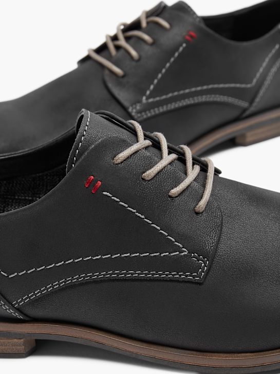 AM SHOE Alkalmi cipő fekete 90791 5