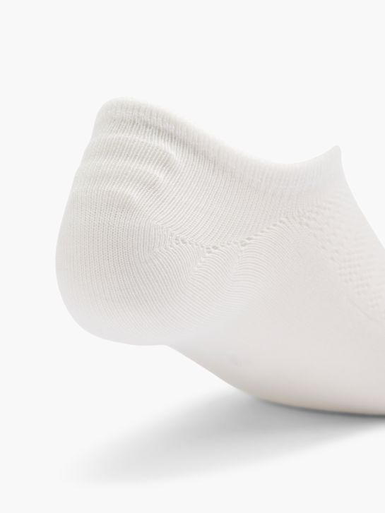 Cosy Nature Sneaker-Socken Weiß 13602 4