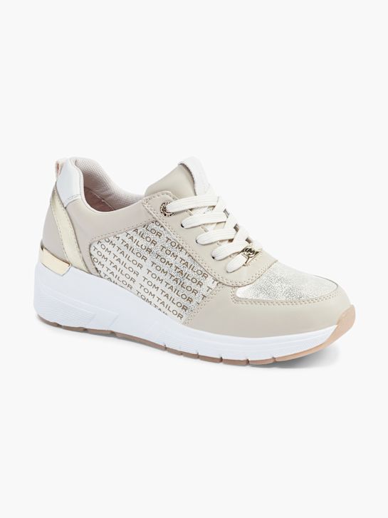 TOM TAILOR Sneaker bézs 18597 7