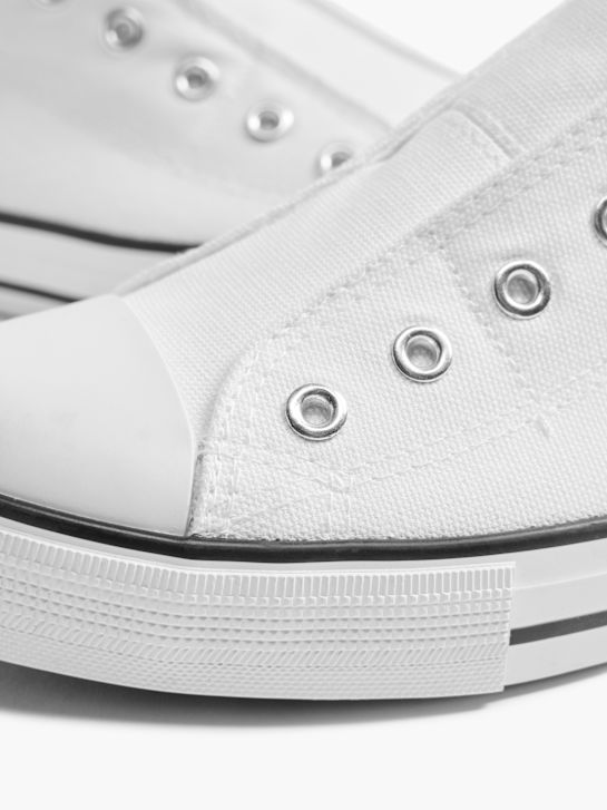Vty Pantofi slip-on Alb 13492 5