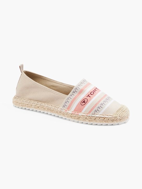 TOM TAILOR Espadryle Beżowy 21762 6