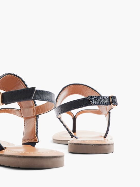 TOM TAILOR Sandal med tå-split Blå 719 4