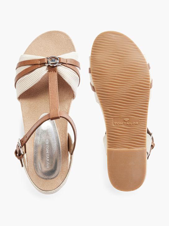 TOM TAILOR Sandale Beige 32833 4